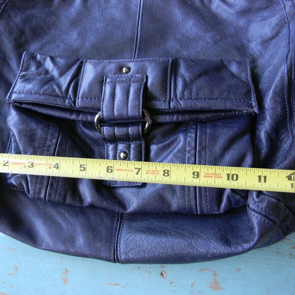 LATICO NAVY BLUE LARGE BOHO HOBO SHOULDER BAG! - Picture 3 of 8